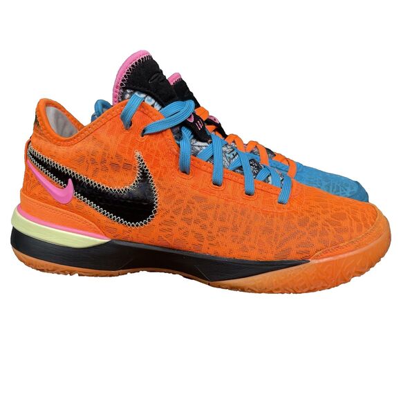 Nike Zoom LeBron NXXT Gen Basketball Shoes Men’s 10.5 Blue Orange DR8784-900 - Picture 9 of 9